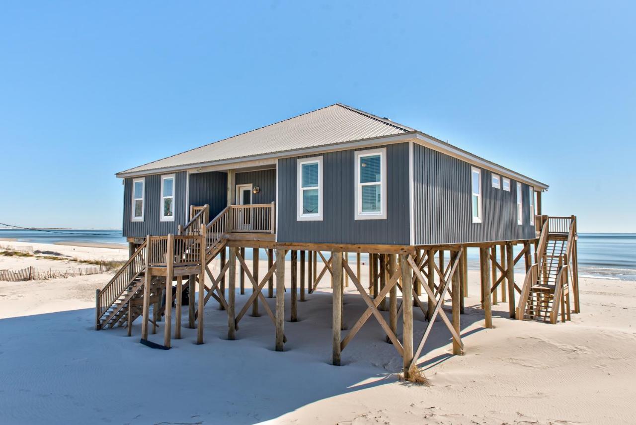 High Tide - Pet Friendly! Expansive Floor Plan And Stunning Views! Large Gulf Front Deck! Home Dauphin Island Zewnętrze zdjęcie